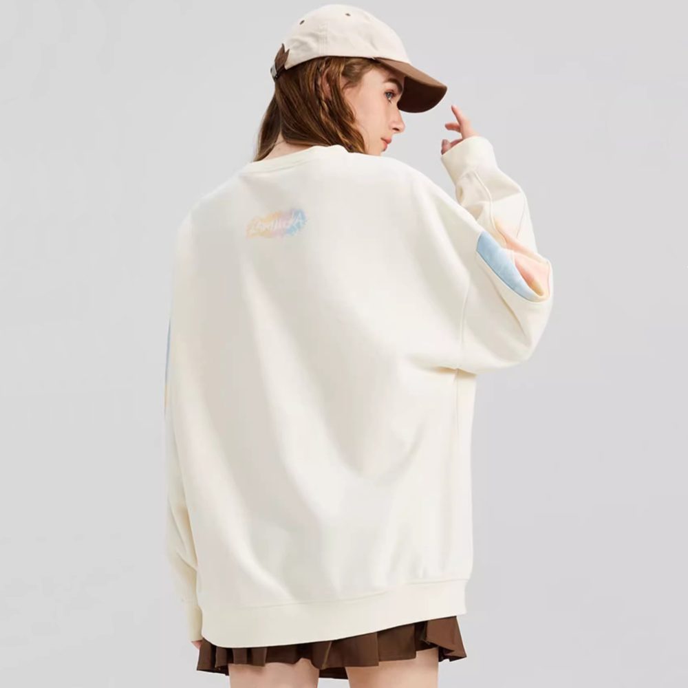 Mkelis Manor Trendy Graffiti Loose Couple Hoodie - Image 3